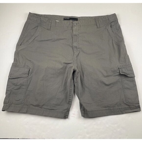 Rocawear Cargo Shorts Men’s 50B Ripstop Lightweight Hiking Camping Pockets Gray - Picture 1 of 10
